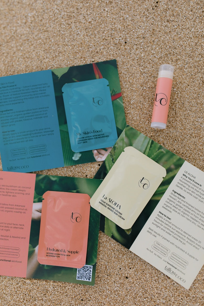 Holiday Glow Minis - Festive, travel-friendly favorites — the perfect stocking stuffers.