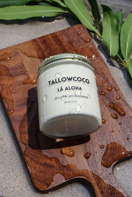 Lā ALOHA, Love of the Sun, Grass-fed Tallow based Sun Protection