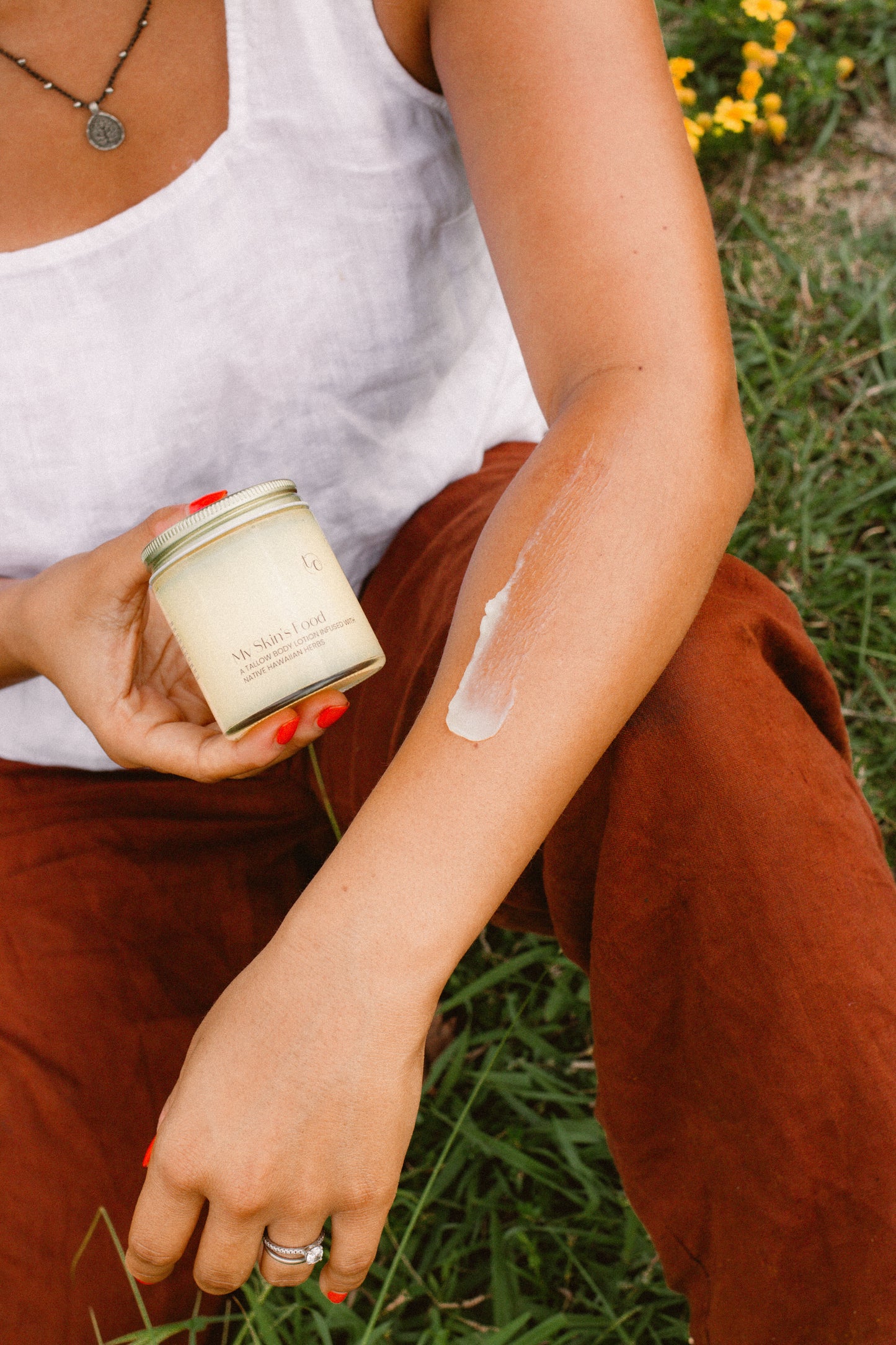 My Skin’s Food - Tallow Lotion with Native Hawaiian Herbs for Nourished, Soft Skin